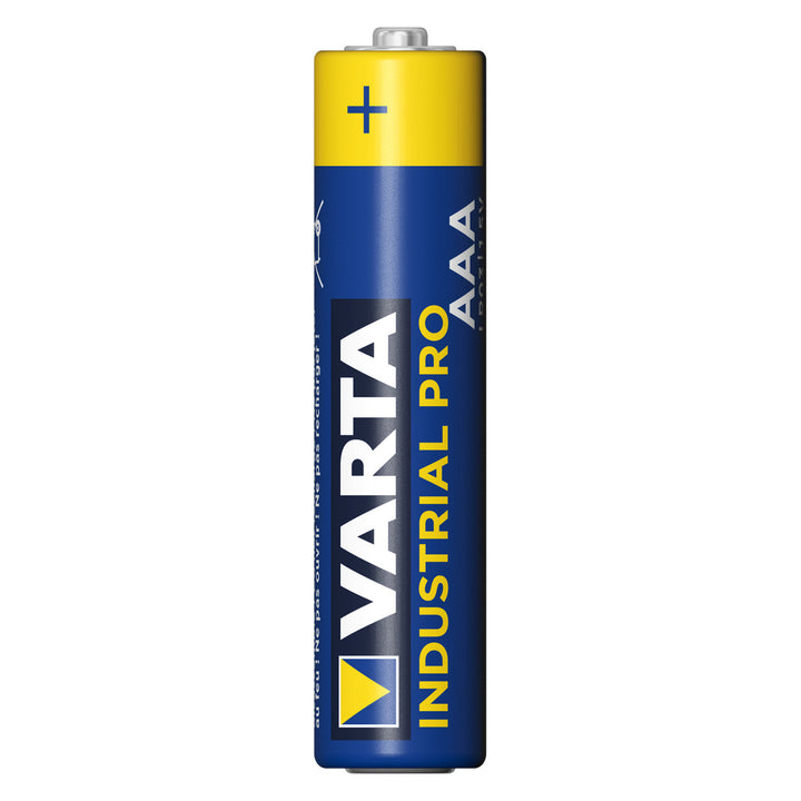 40x alkalibatterij Varta Industrial LR03/AAA industrieel/professioneel folie