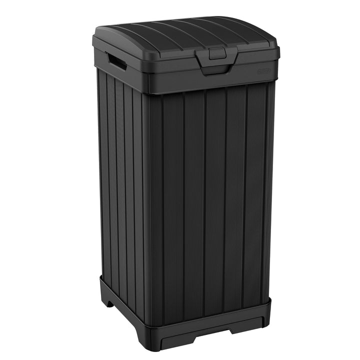 Keter Baltimore poubelle 125L noir Hauteur: 87,4 cm