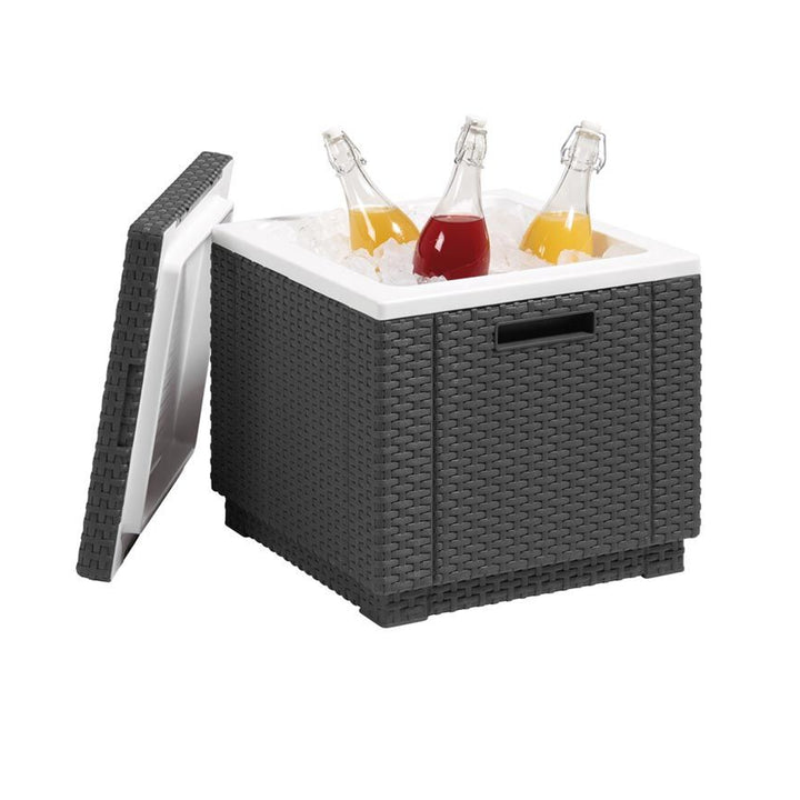 Keter Allibert Ice Cube grafiet tuinkoelkast