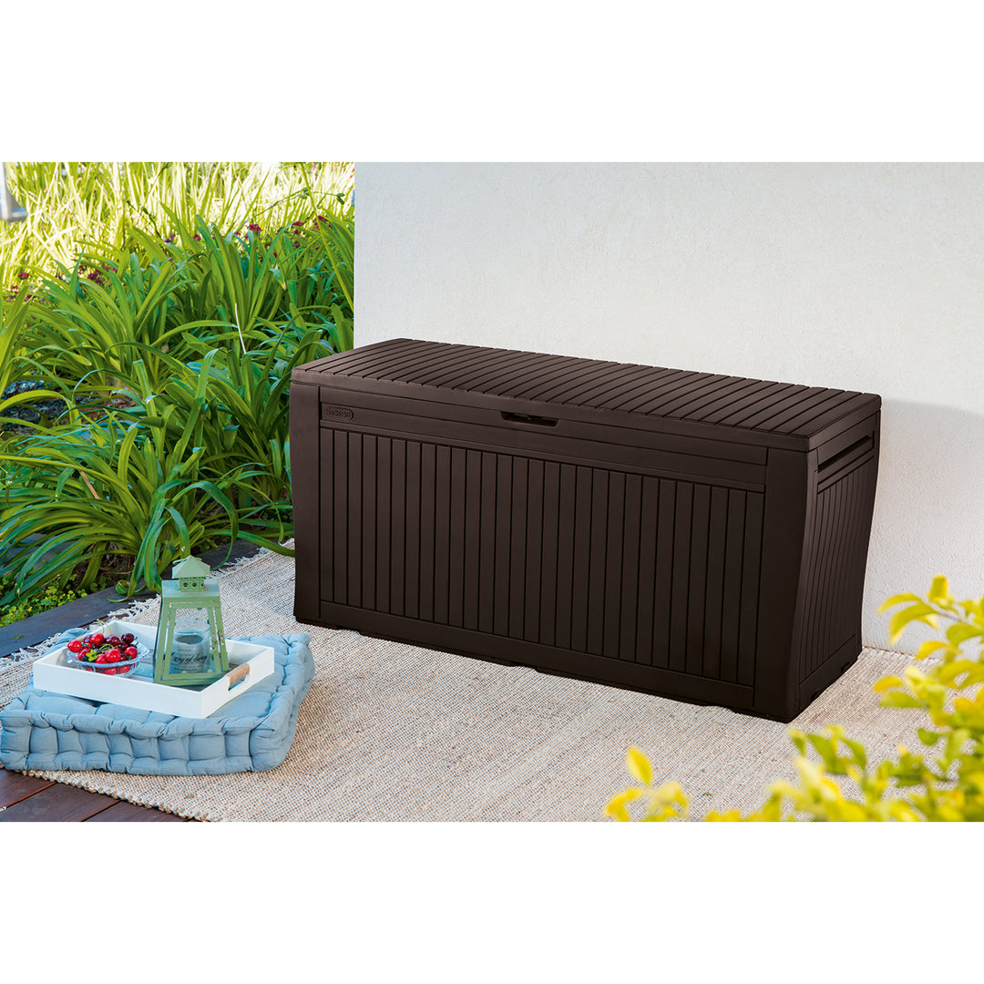 Coffre de rangement de jardin Keter Comfy 270L marron