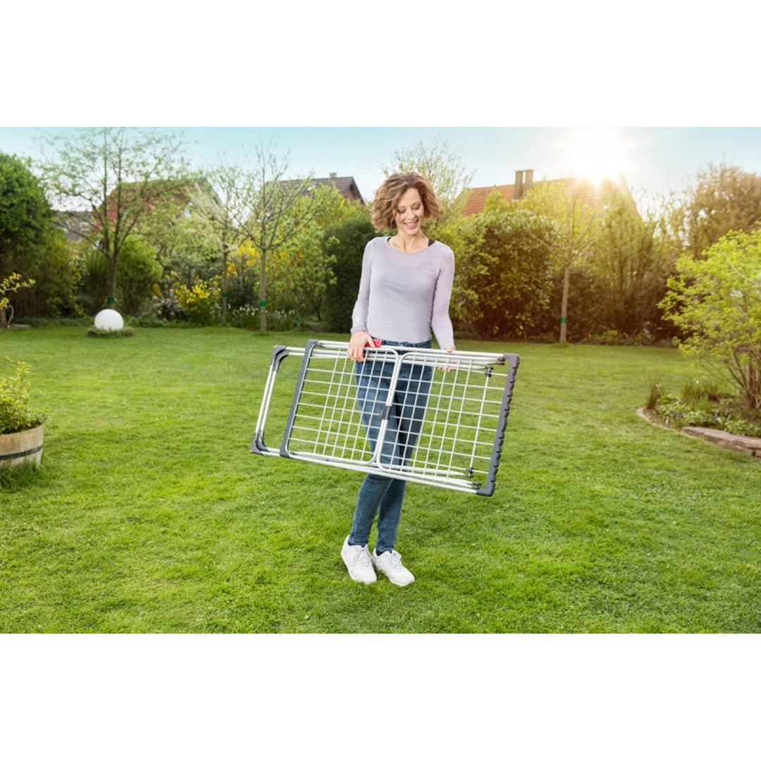 Séchoir à linge résistante à roulettes Vileda Aluminium 100