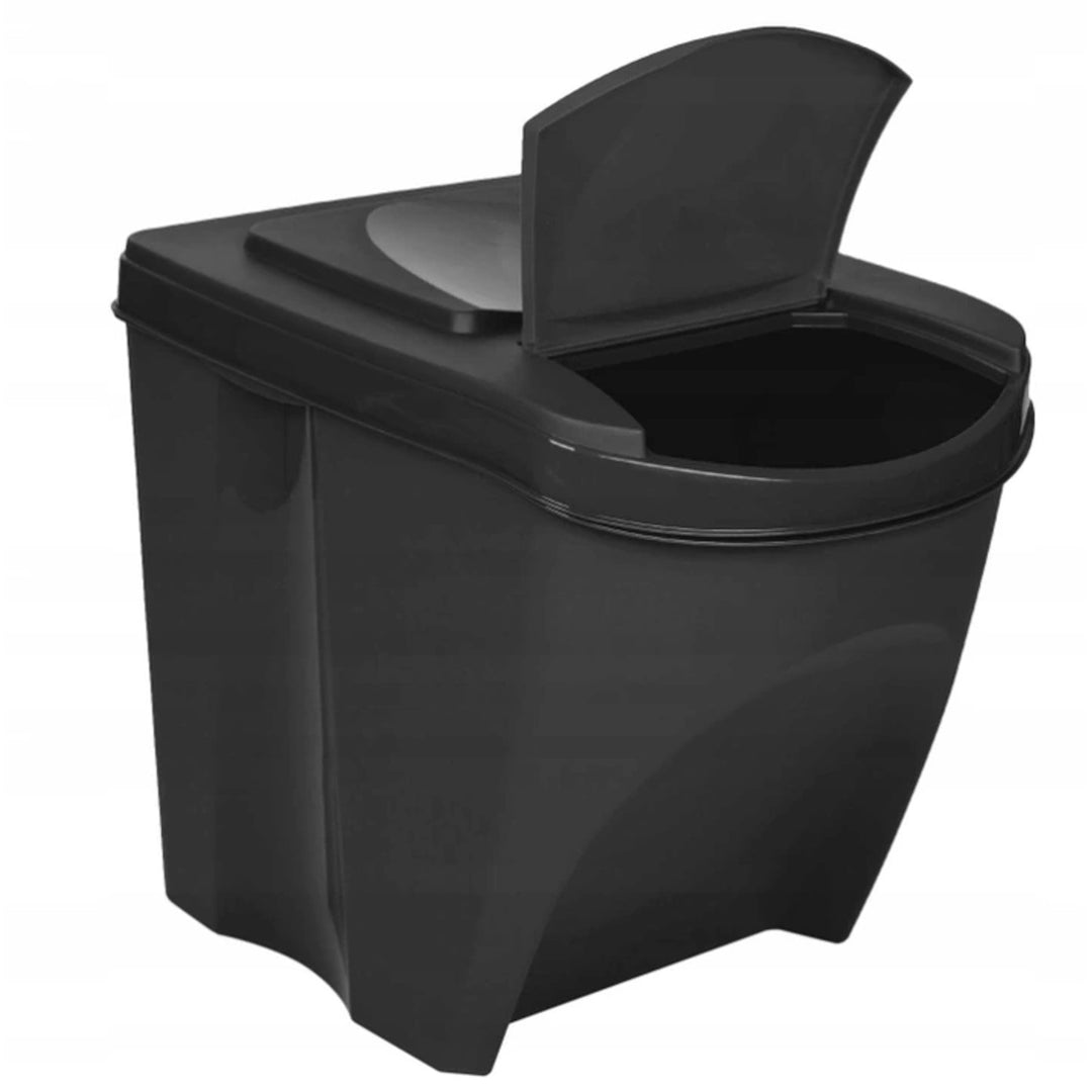 Sortibox 3x20L Anthracite panier de tri pour ségrégation
