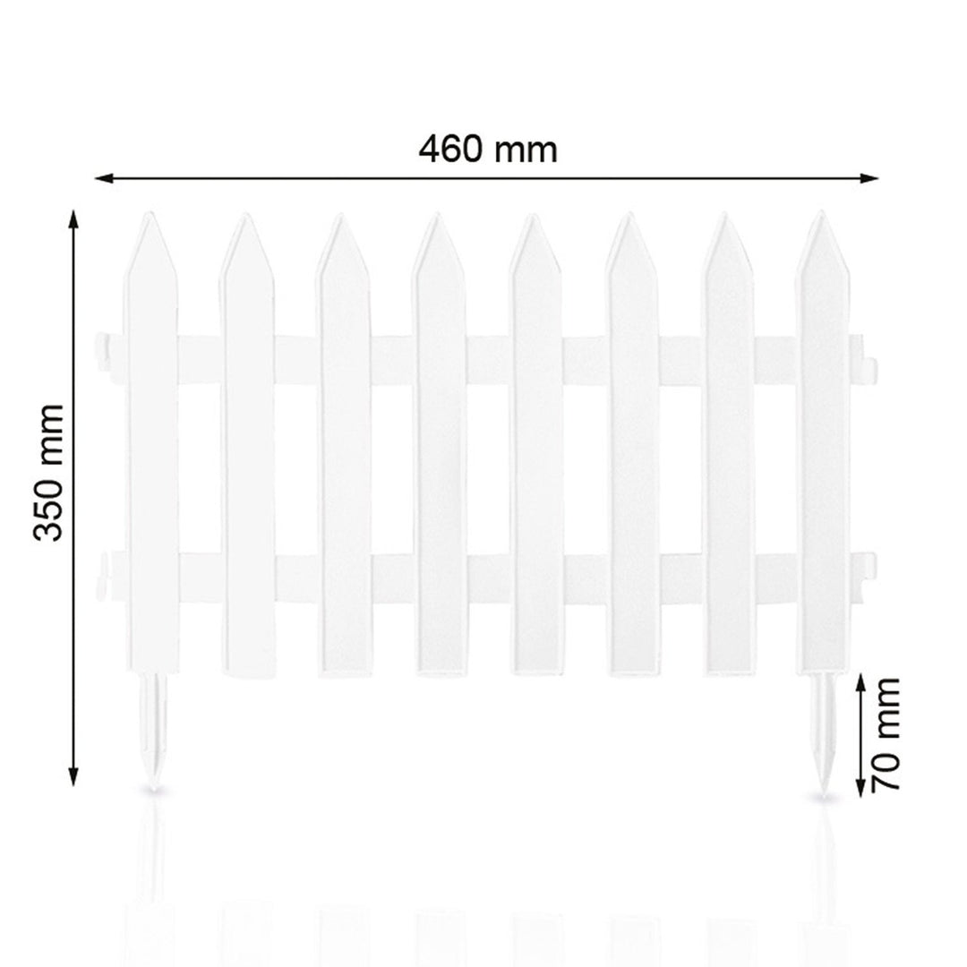 Petite Clôture de jardin IPL 3,2 m blanc PROSPERPLAST Garden Classic IPŁSU S449