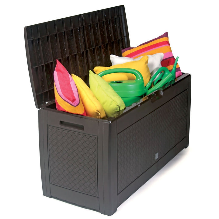 Coffre de rangement de jardin 2 en 1 310L umbra Rato Plus Prosperplast