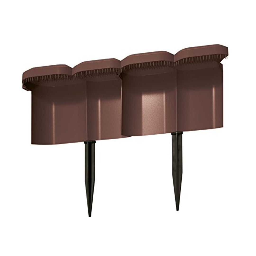 Bordure de jardin anti-escargot IPSP 1,9 m marron Prosperplast