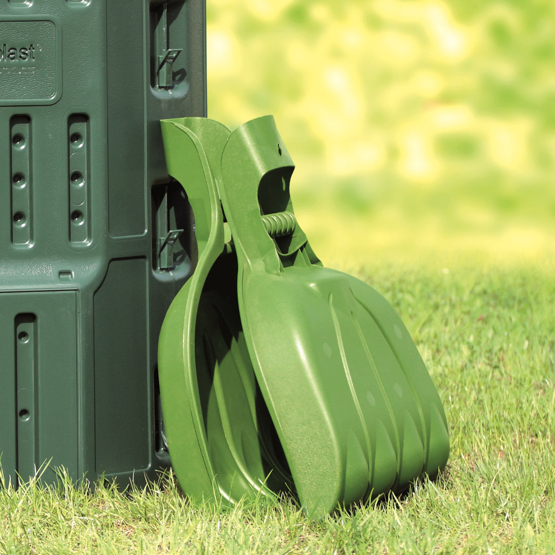 Ensemble de feuilles et cueilleurs d&#39;herbe Bear Paw poignées confortables