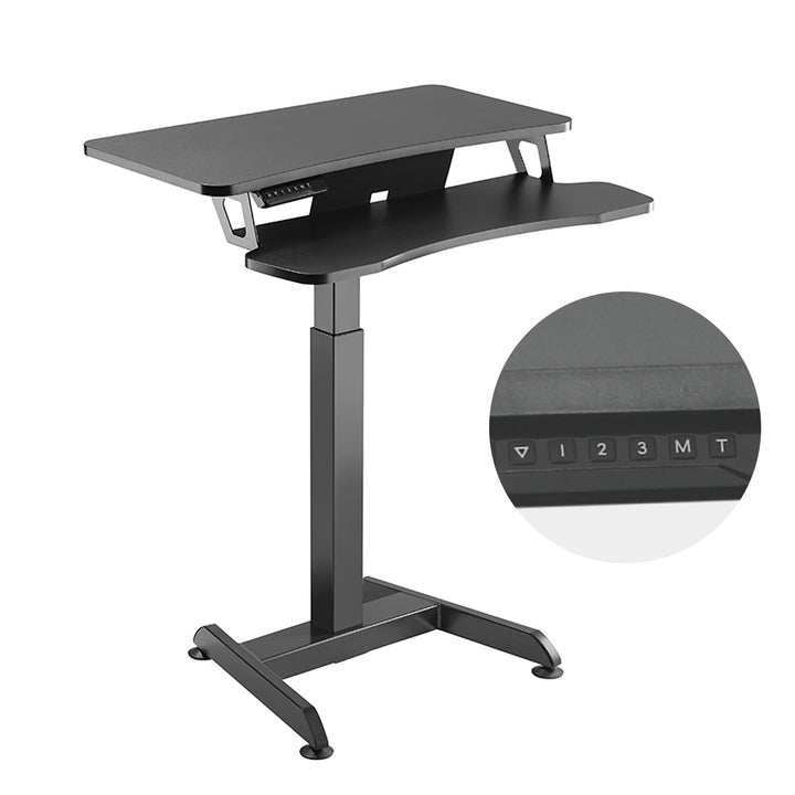 Maclean MC-835 in hoogte verstelbaar elektrisch zit-sta bureau, hoogte 72 - 122 cm, max. belasting 37 kg