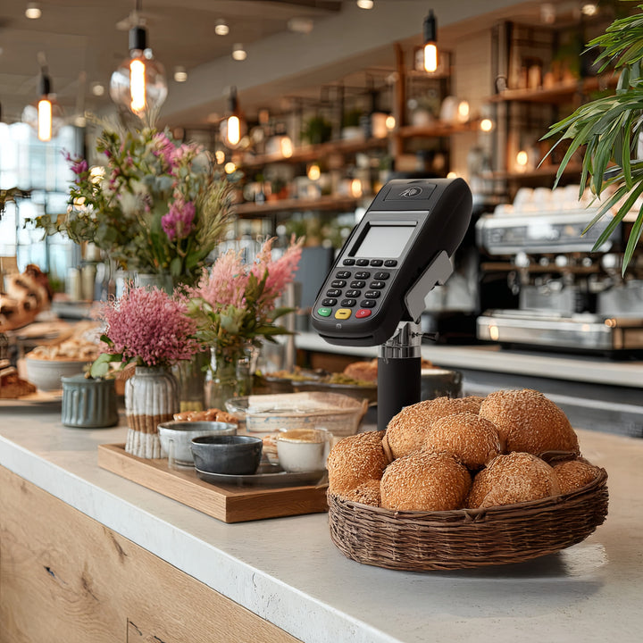 Universele ondersteuning voor elektronische betaalterminal