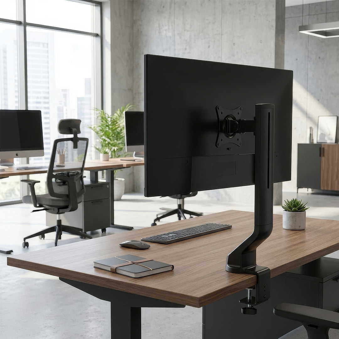 Support de bureau pour écran 17 "-32" 8 kg avec gestion des câbles Maclean MC-853 compatible avec MC-848 et MC-849