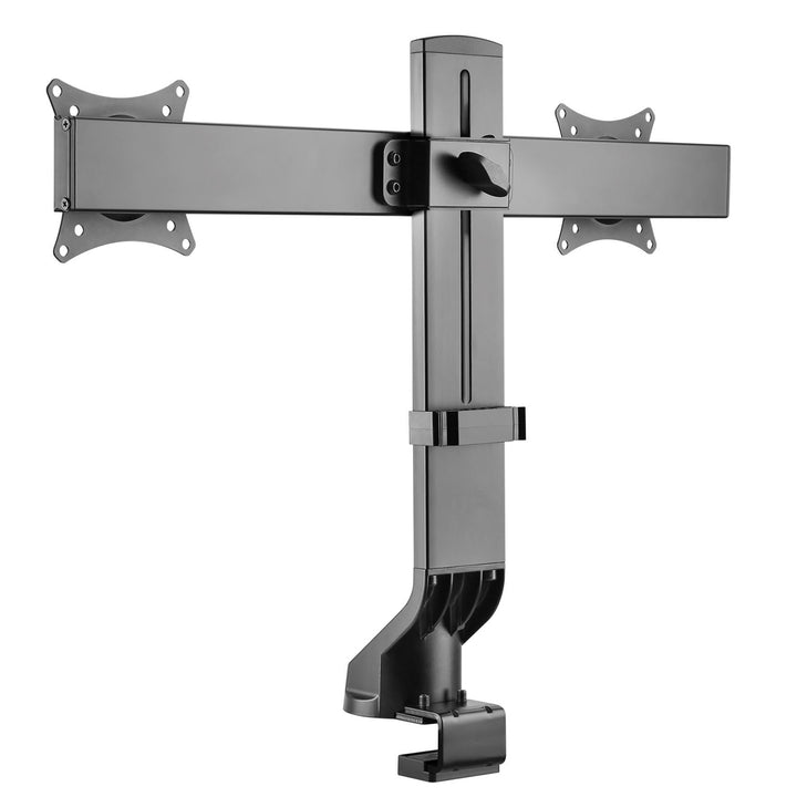 Dubbele bureaustandaard 17"-27" max. belasting 14 kg Maclean MC-854 compatibel met MC-848 en MC-849