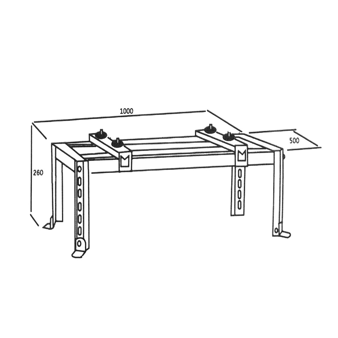 Support au sol pour climatiseur jusqu'à 70 kg Maclean MC-864