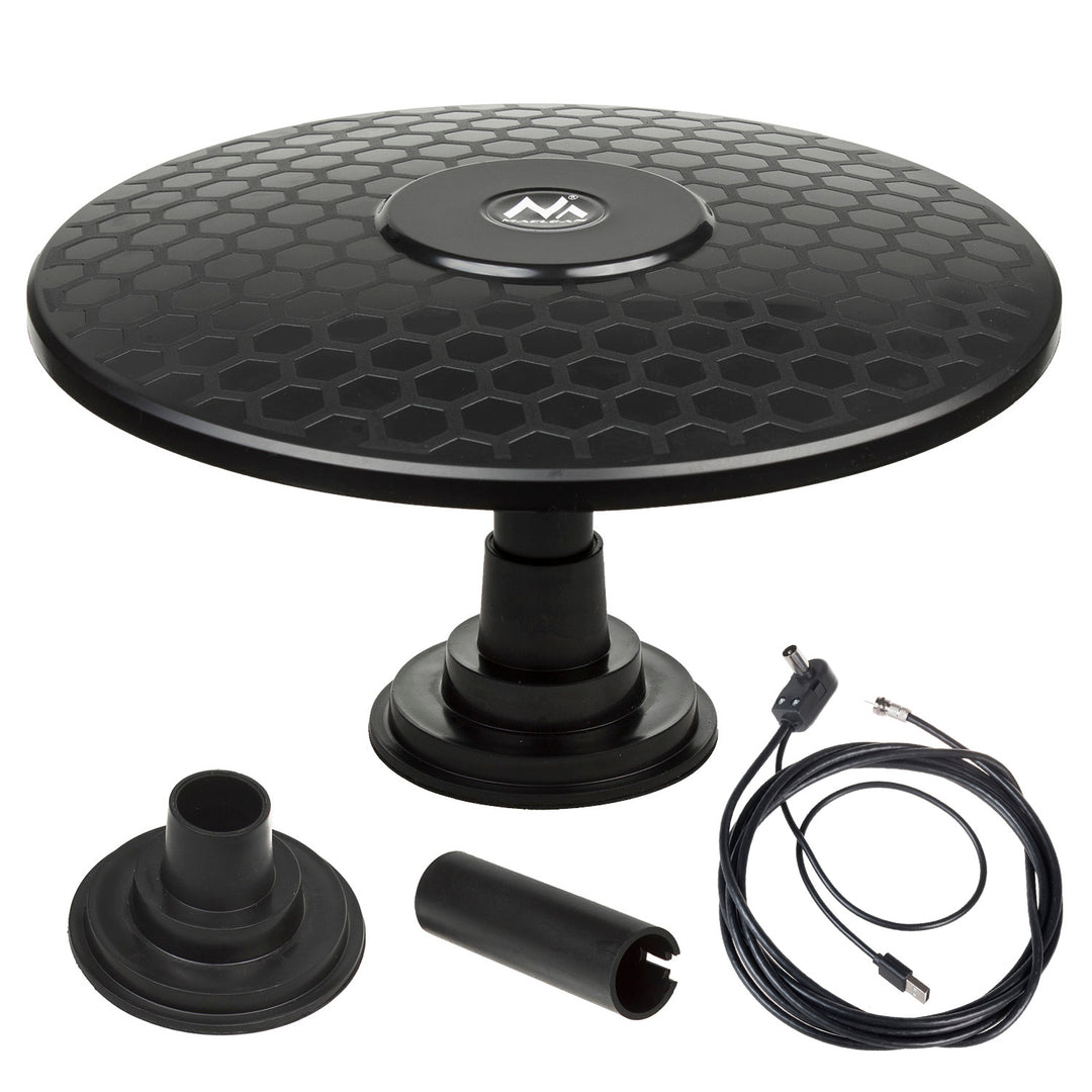Antenne DVB-T2 HEVC MAGNEET actieve omnidirectionele USB magnetische Maclean MCTV-945