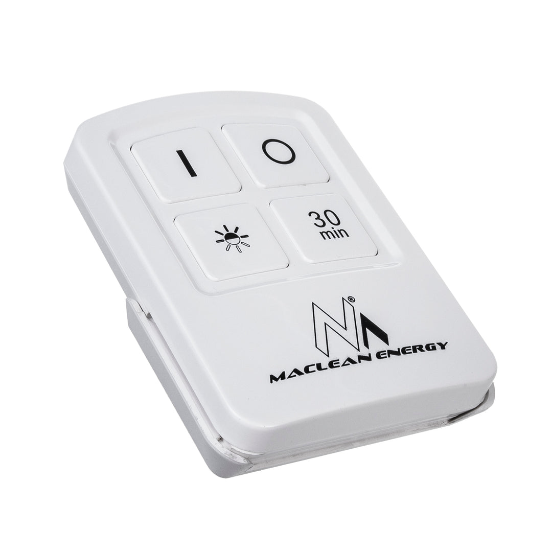 Lineaire LED-onderkastlamp 2 modules met afstandsbediening MacLean Energy MCE245