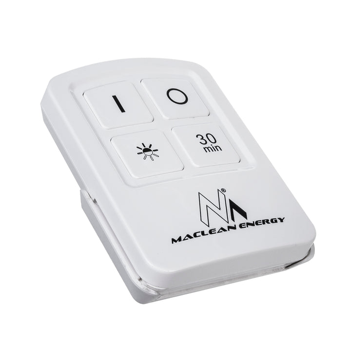 Lineaire LED-onderkastlamp 2 modules met afstandsbediening MacLean Energy MCE245