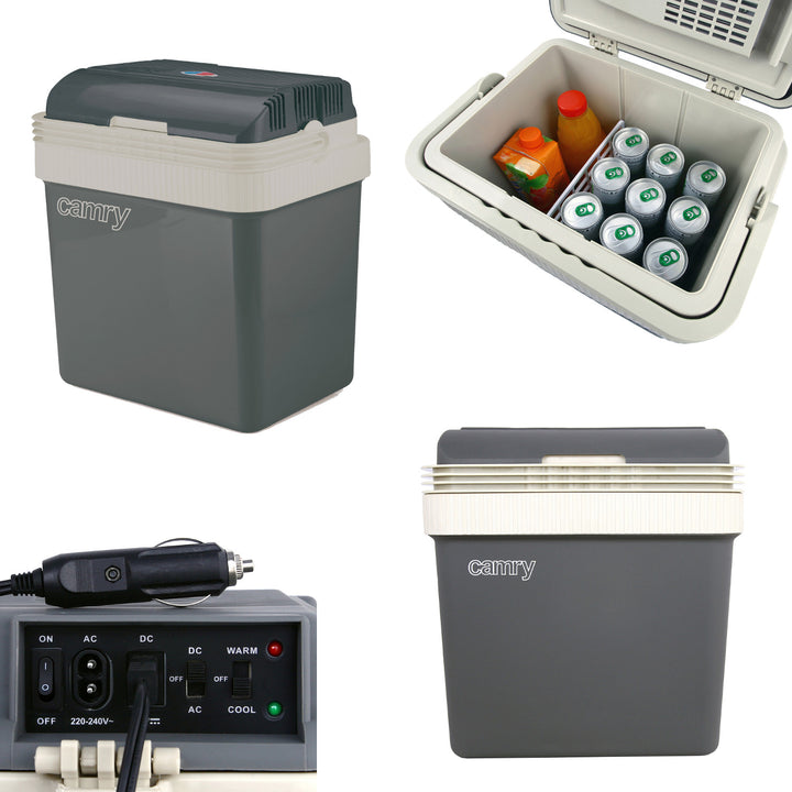 Camry toeristenkoeler, Peltier-cel, koelen en verwarmen, 21 L, CR 8065