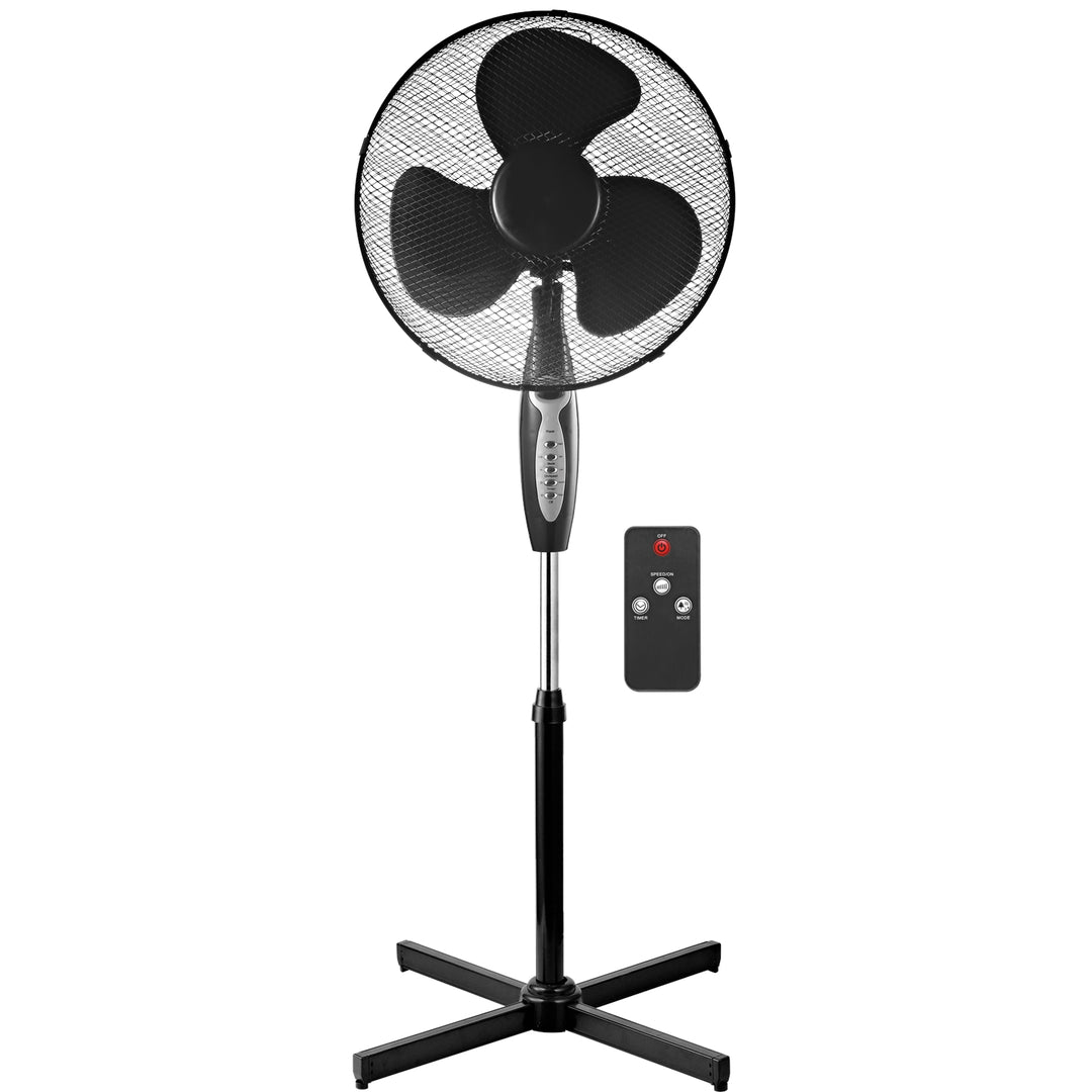 40W staande ventilator met afstandsbediening en timer LTT WT06
