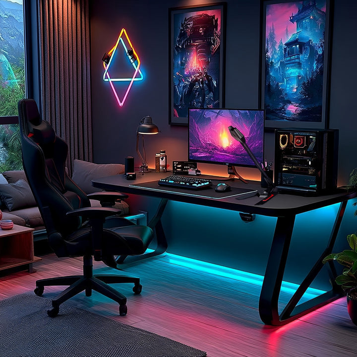 USB LED-gamingmicrofoon YouTube-streaming 1,5 m Gevoeligheid 21 dB + 3 dB NanoRS RS710