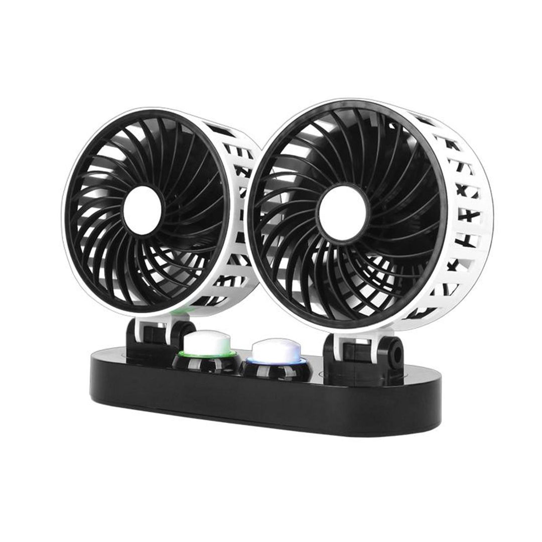 2x 5" 24V ventilator voor auto met LTC regeling
