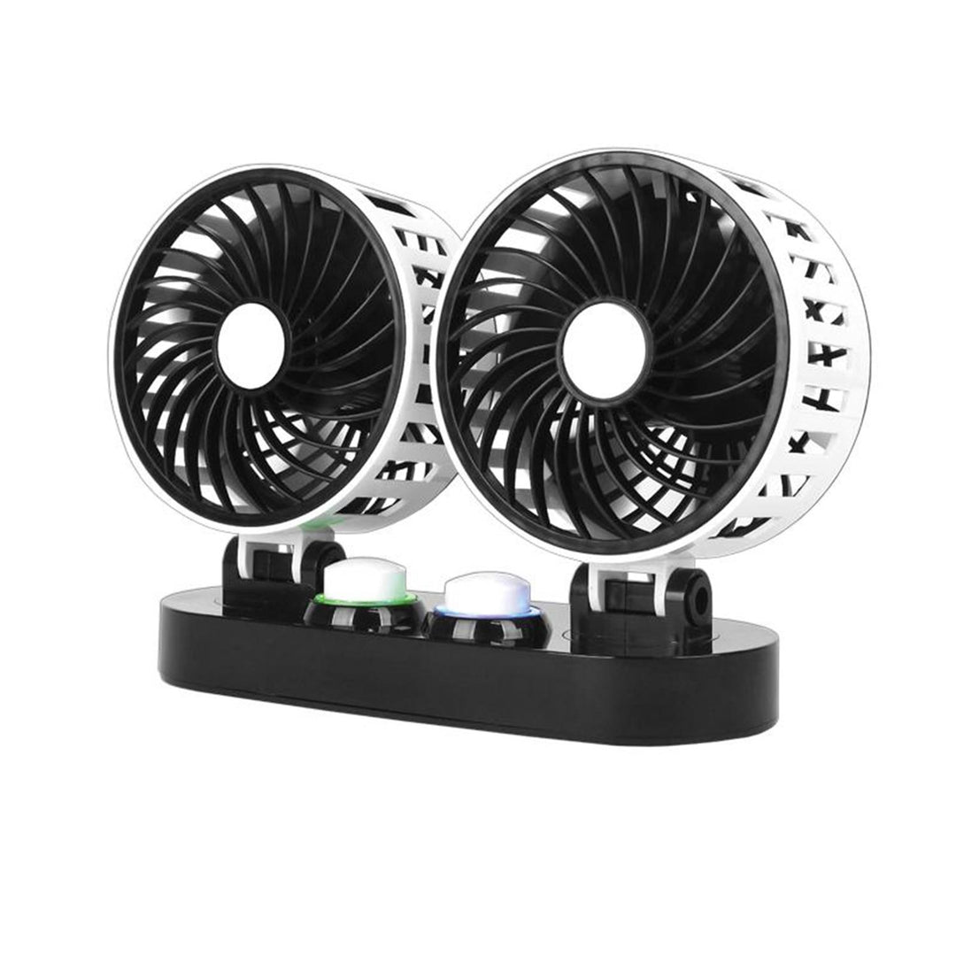 Ventilateur  2x5 "12V pour voiture avec régulation LTC