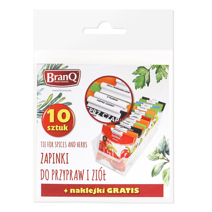 BranQ Stickers Organizer Set van 10 Kruidentangen