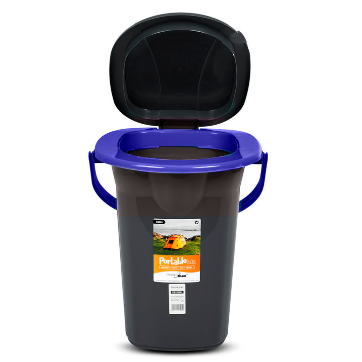 Toilette de voyage GreenBlue GB320BB noir et bleu marine