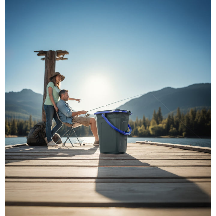 GreenBlue GB320BB Zwart en Marineblauw Reistoilet