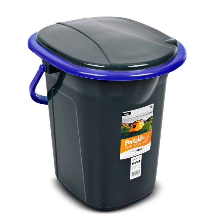 Toilette de voyage GreenBlue GB320BB noir et bleu marine