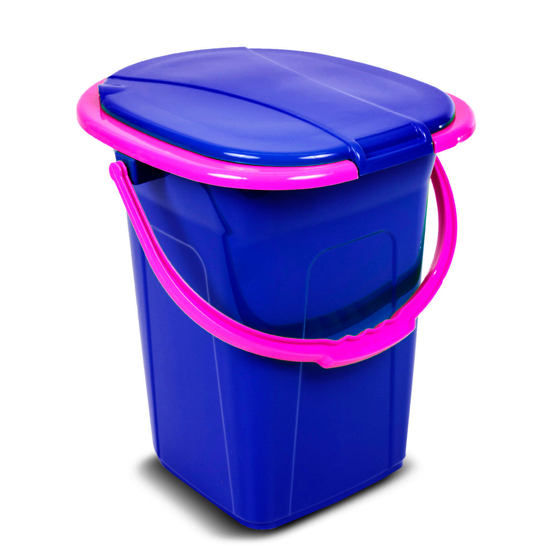 Toilette de voyage GreenBlue GB320BR, bleu marine et rose