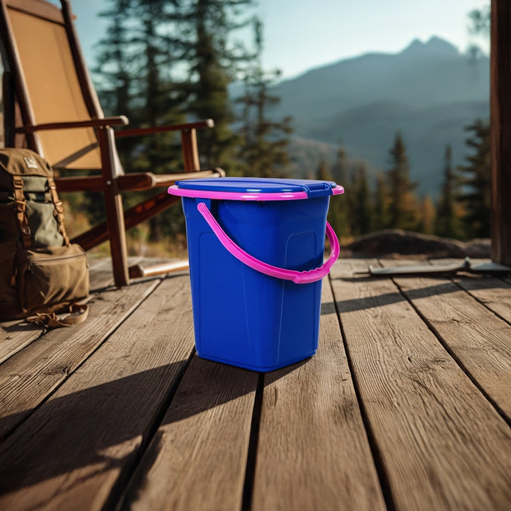 GreenBlue GB320BR Reistoilet, Marineblauw en Roze