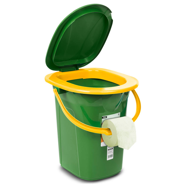 GreenBlue GB320GO toilettes de voyage vert foncé/orange