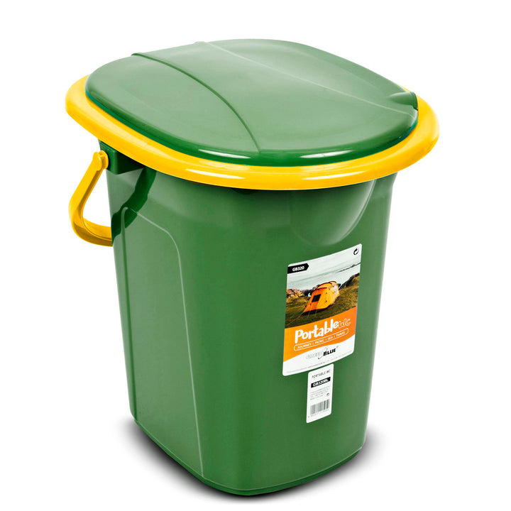 GreenBlue GB320GO toilettes de voyage vert foncé/orange