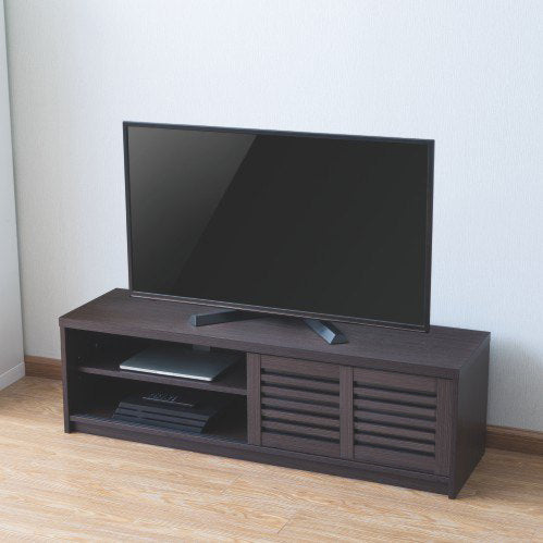 Table meuble TV jusqu'à 65 " avec portes coulissantes Maclean MC-874