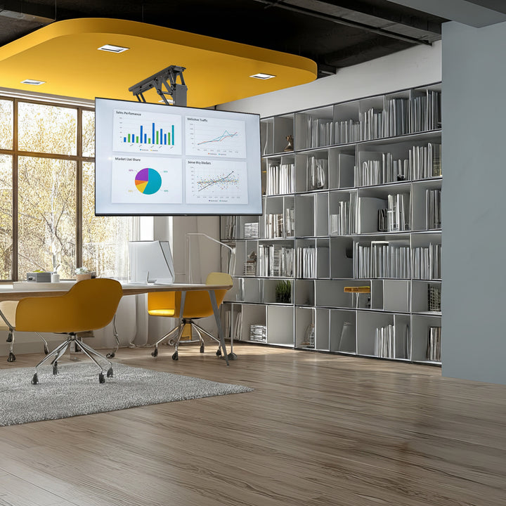 Elektrische plafond-tv-beugel 32"-70" VESA 600x400 Maclean MC-880