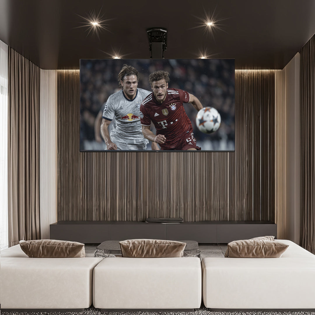 Elektrische plafond-tv-beugel 32"-70" VESA 600x400 Maclean MC-880