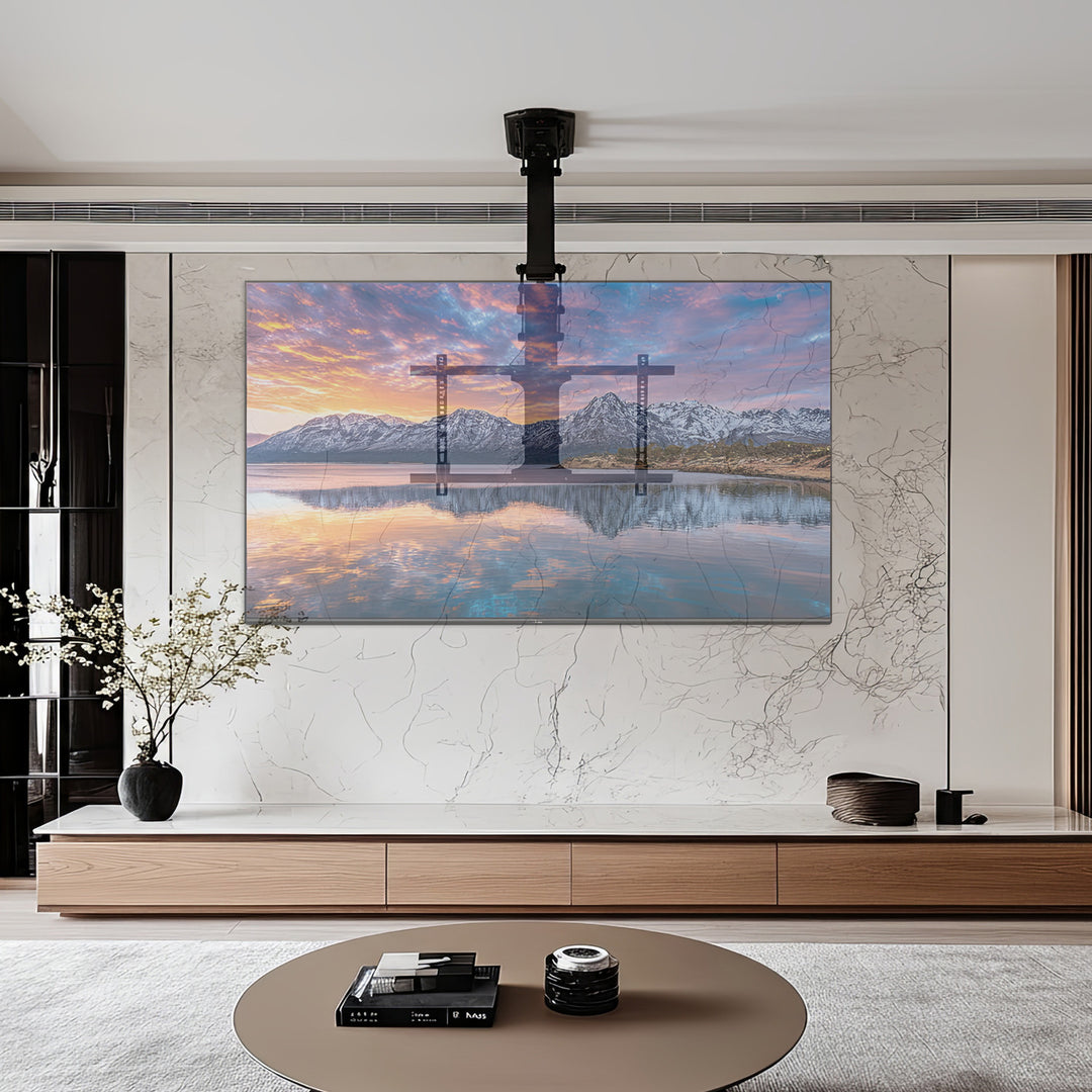 Elektrische plafond-tv-beugel 32"-70" VESA 600x400 Maclean MC-880