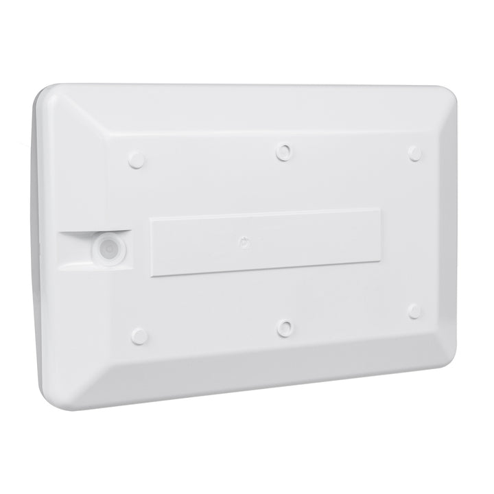Lampe LED Maclean, numéro de maison, avec capteur crépusculaire, blanche, 10 W max., IP65, couleur neutre (4 000 K), 1 000 lm max., MCE292 W