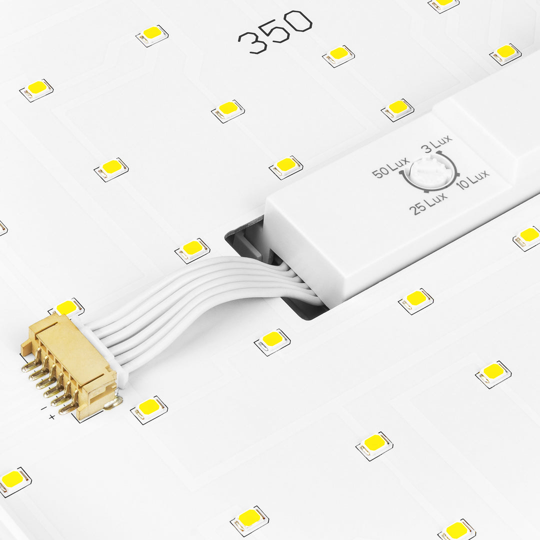 Lampe LED Maclean, numéro de maison, avec capteur crépusculaire, blanche, 10 W max., IP65, couleur neutre (4 000 K), 1 000 lm max., MCE292 W