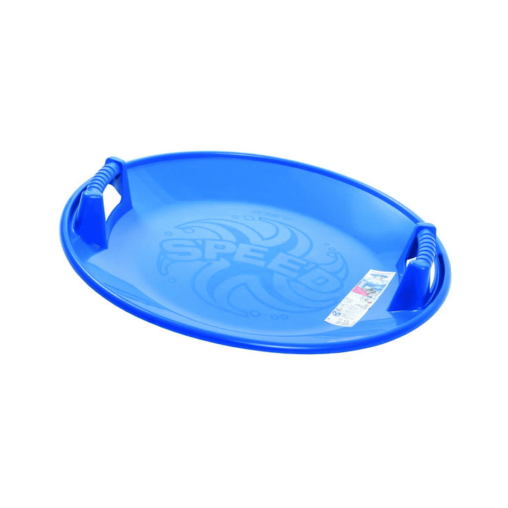Luge ronde  enfants et adultes  avec poignées latérales Prosperplast Speed bleu