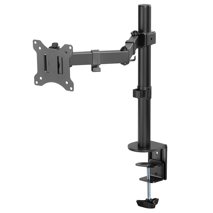 Verstelbare bureausteun voor 17-32" LCD-monitor 8kg vesa 75x75 en 100x100 dubbele arm Maclean MC-883