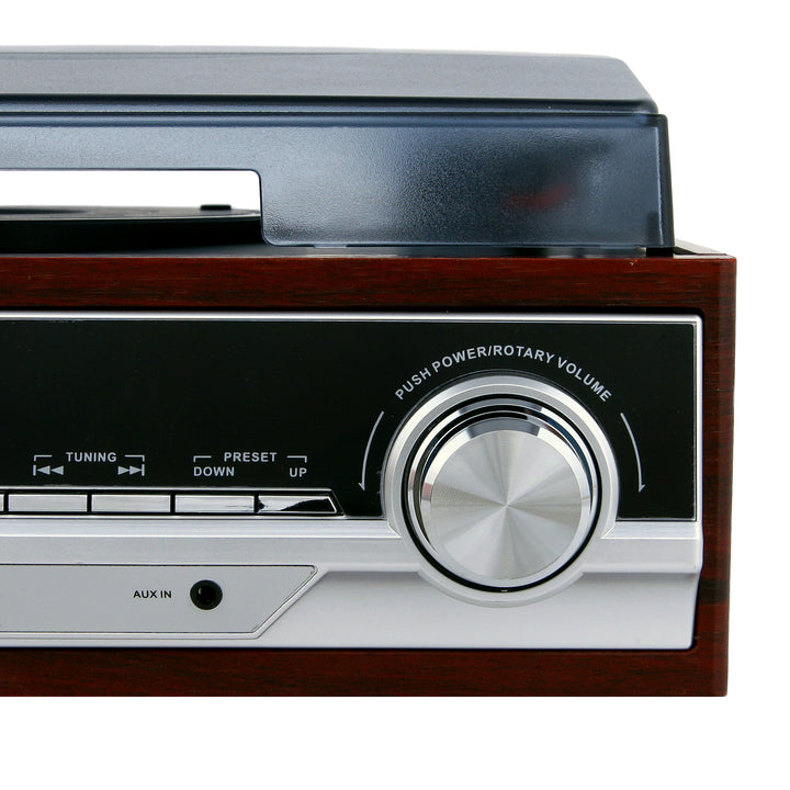 Platenspeler met radio en Bluetooth / MP3 / USB / SD / Opname Camry CR 1168