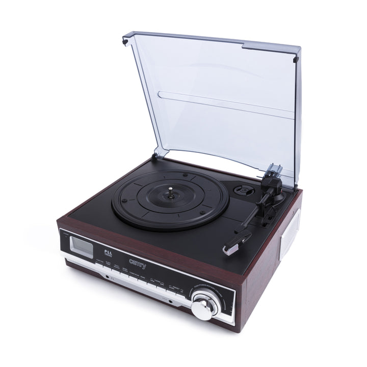 Platenspeler met radio en Bluetooth / MP3 / USB / SD / Opname Camry CR 1168