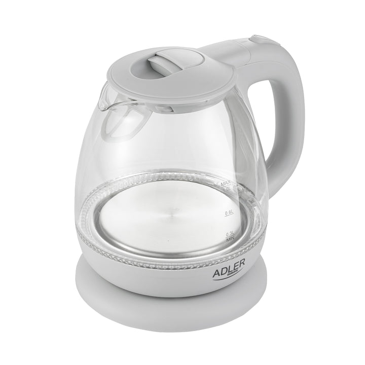 Bouilloire électrique en verre à LED 1.0L Adler AD 1283G
