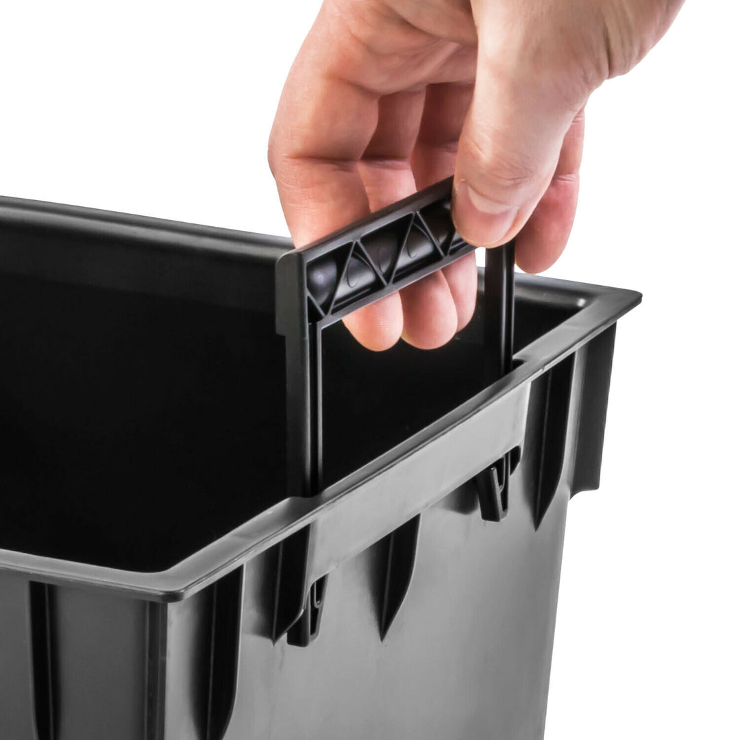 Pot de fleur avec insert Prosperplast Rato Square DRTS400-S433 - anthracite