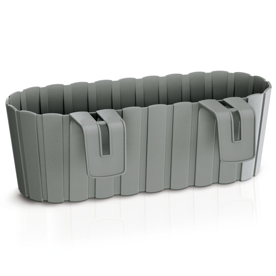 4,9L bloempot met grijze haken Boardee Hook DDECZ400-405U