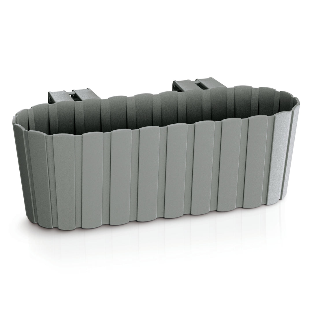 4,9L bloempot met grijze haken Boardee Hook DDECZ400-405U