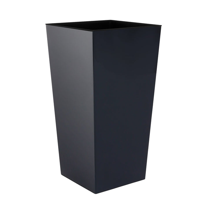 Pot de fleur avec insert 4L Urbi Square anthracite DURS140-S433