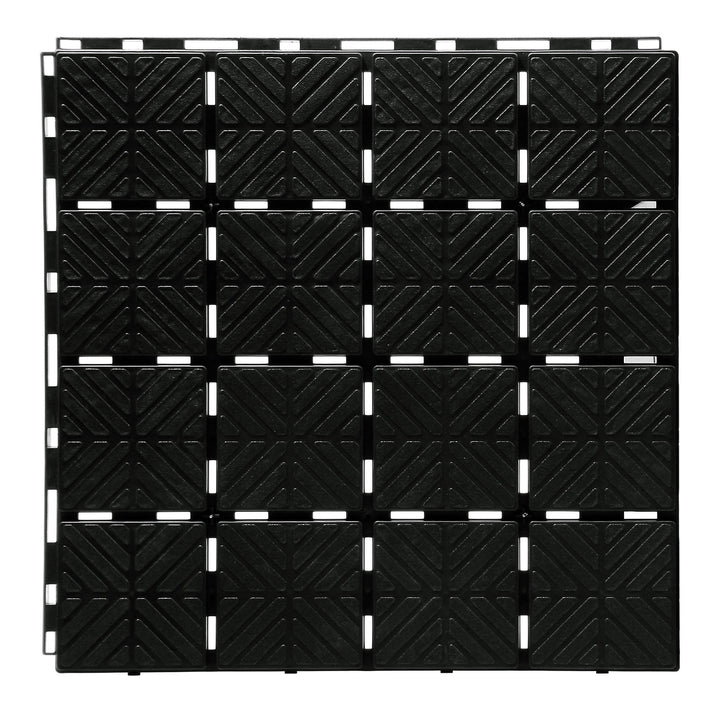 Tuinstoep Vloerplaat voor 1,5 m² Easy Square IES40 zwart