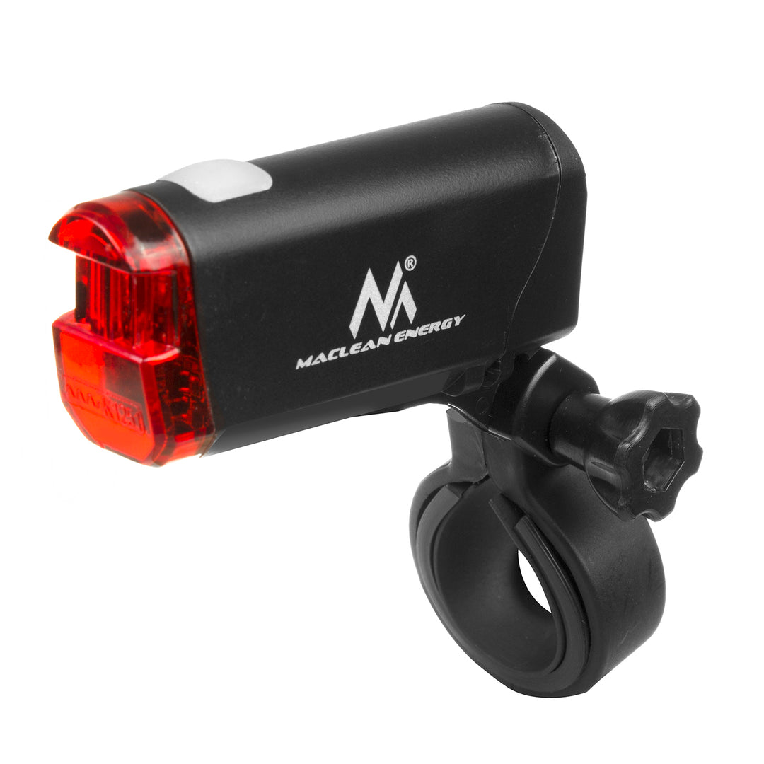 Éclairage vélo LED avant + arrière 2 modes Maclean MCE312 batterie intégrée