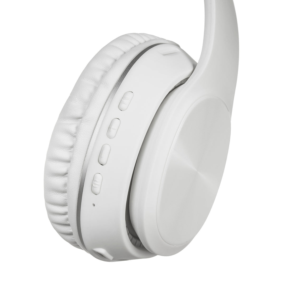 Casque sans fil V5.0 + EDR bluetooth radio MP3 SD Audiocore AC705 W blanc