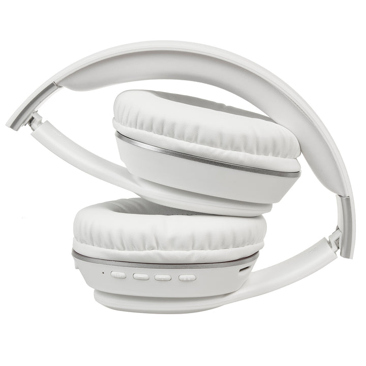 Casque sans fil V5.0 + EDR bluetooth radio MP3 SD Audiocore AC705 W blanc